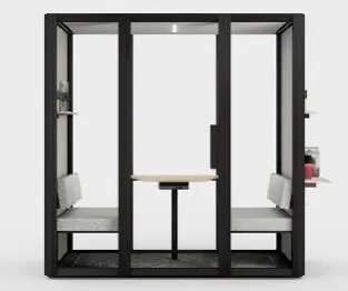 Cabine 4 places Jetson L4 (MUTE) - Open space