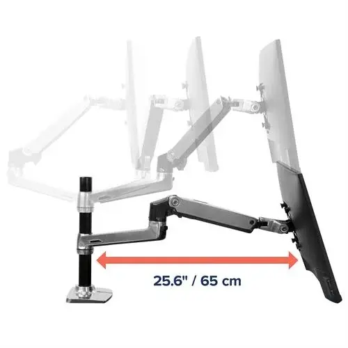 [ERGO0002] ERGOTRON - BRAS LX BI-ECRANS SUPERPOSES FIXATION BUREAU - Open space